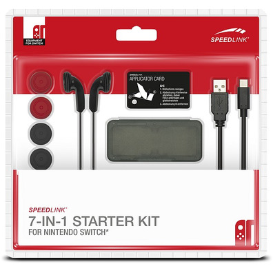 Kit accessories STARTER PACK 7 in 1 for Nintendo Switch