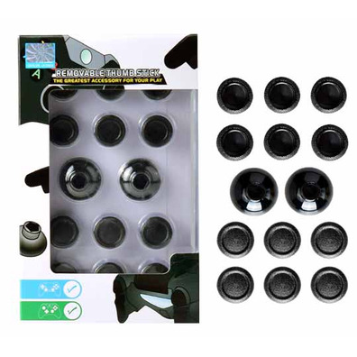 Removable Thumb Stick 14 in 1 (PS4/XBox One) Project Design Black