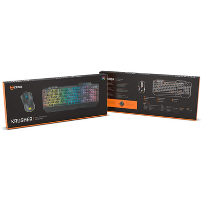 Krom Krusher Keyboard + Mouse Kit