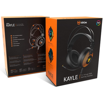 Gaming Nox Krom Kayle RGB Headphones 7.1