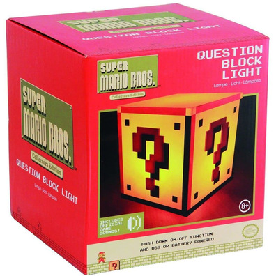 Super Mario Bros Question Block USB Lamp