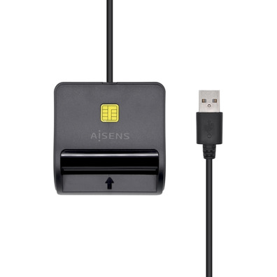 DNI-E Reader and Aisens ASCR-SN04CSD-BK USB-C Black