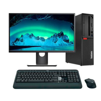 Lenovo ThinkCentre M720S SFF i7 16GB RAM 500GB NVMe 24 "Reconditioning