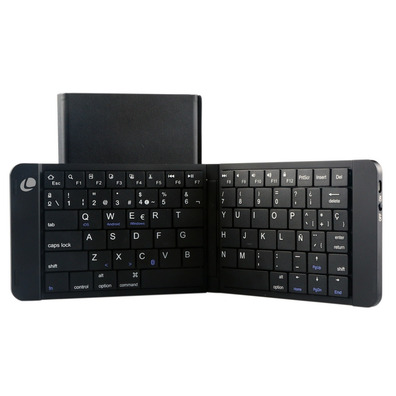 Leotec Mini Bluetooth Keyboard Plegable with Black Battery