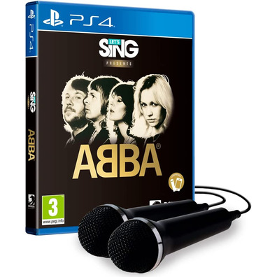 Let's Sing Abba + 2 PS4 Microphones