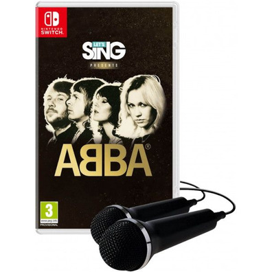 Let's Sing Abba + 2 Microphones Switch