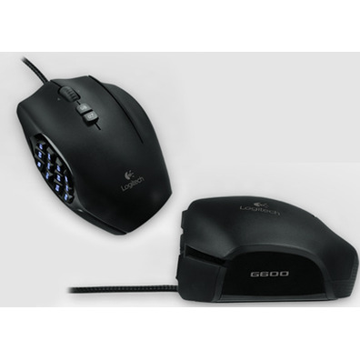 Logitech G600 MMO Gaming Mouse Black