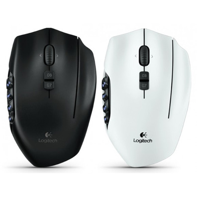 Logitech G600 MMO Gaming Mouse White