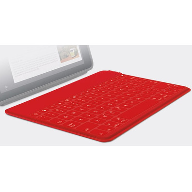 Keyboard Logitech Keys-to-Go Red
