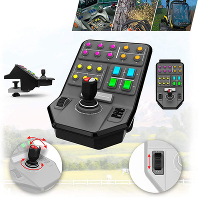 Logitech Control Panel Heavy Equipment Side Panel Farming Simulator