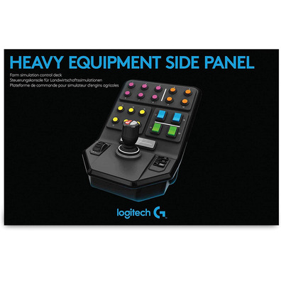 Logitech Control Panel Heavy Equipment Side Panel Farming Simulator