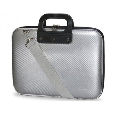 Briefcase E-vitta Bag Carbon for Portals up to 15.6 " Silver