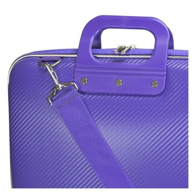 Rigid E-vitta Bag Carbon for Portals up to 13.3 " Purpura