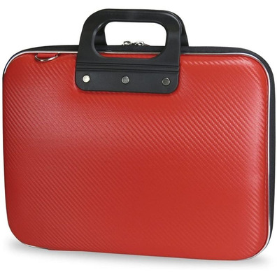 Rigid E-vitta Bag Carbon For Portdates Up To 13.3 " Red