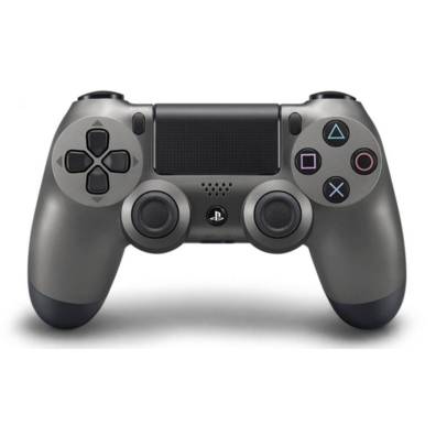 Remote Controller (compatible) PS4 Grey Steel Black