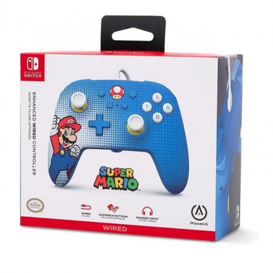 Command Gaming Powera for Nintendo Switch MARIO POP ART