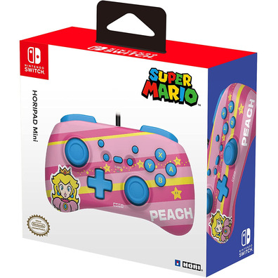 Command Horipad Mini Super Mario (Peach) Switch