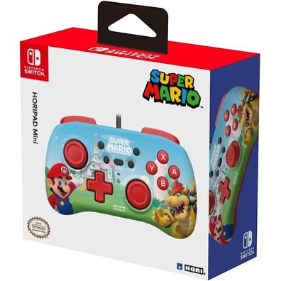 Command Horipad Wired Mini Edition Super Mario Switch