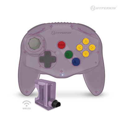 Hyperkin Wireless Admiral Premium Morado (Switch/PC/N64/Mac/Android)