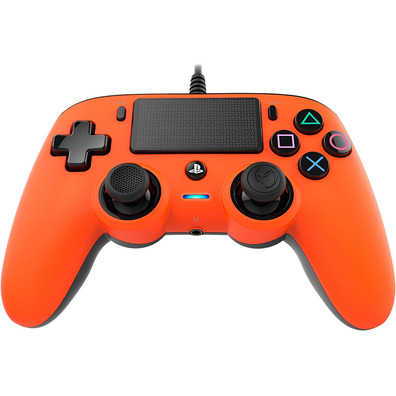 Command Nacon Compact Wired Orange Official PS4