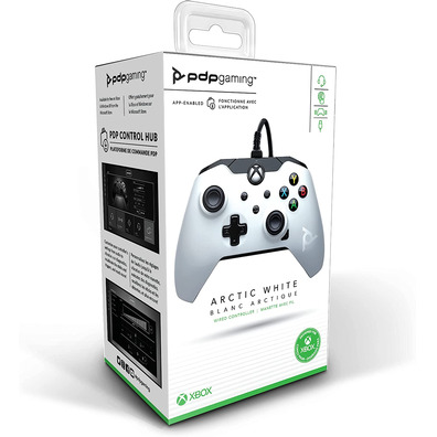 Command PDP Wired Controller Artic White (Xbox One/Xbox Series/PC)