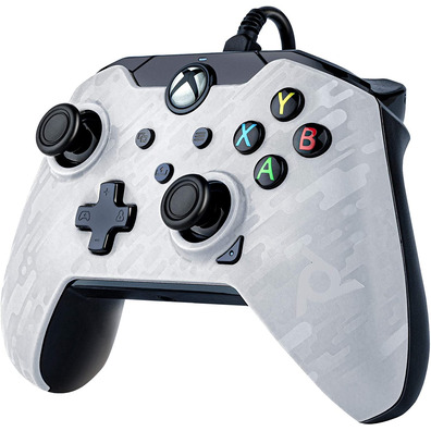 Command PDP Wired Controller Ghost White (Xbox One/Xbox Series/PC)