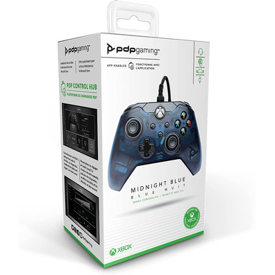 Command PDP Wired Controller Midnight Blue (Xbox One/Xbox Series/PC)