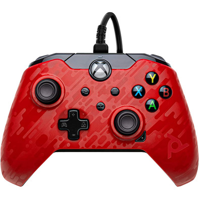 Command PDP Wired Controller Phantasm Red (Xbox One/Xbox Series/PC)