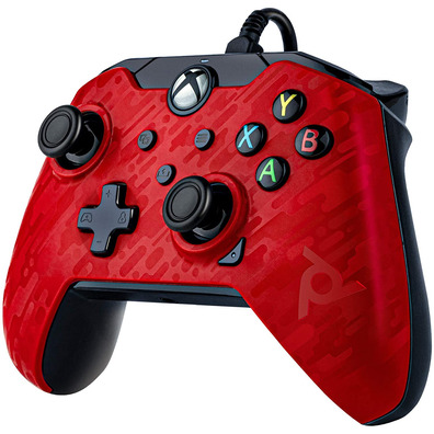 Command PDP Wired Controller Phantasm Red (Xbox One/Xbox Series/PC)