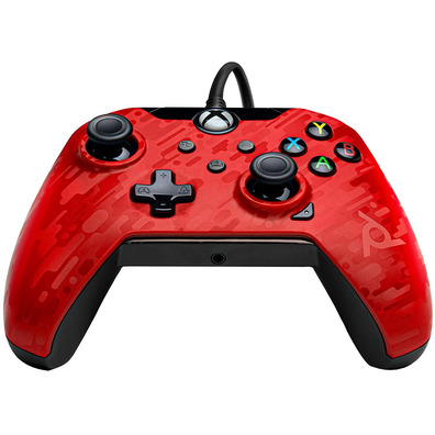 Command PDP Wired Controller Phantasm Red (Xbox One/Xbox Series/PC)