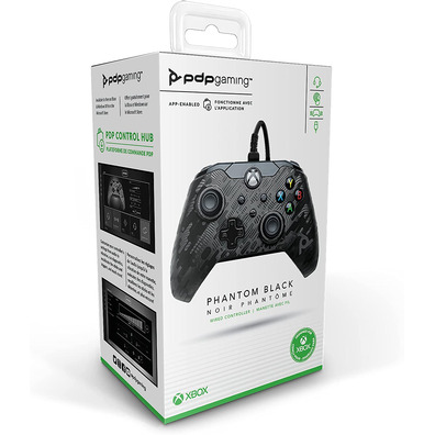 Command PDP Wired Controller Phantom Black (Xbox One/Xbox Series/PC)