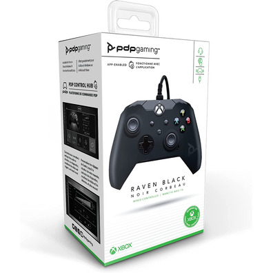 Command PDP Wired Controller Raven Black (Xbox One/Xbox Series)