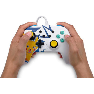 Command Power A Wired Controller Pikachu High Voltage Nintendo Switch