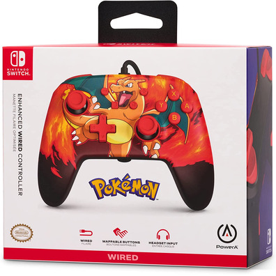 Command Power A Wired Controller Pokémon Charizard Vortex Switch