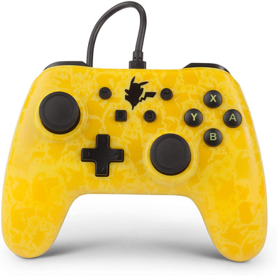 Command Power A Wired Controller Pokémon Pikachu Nintendo Switch