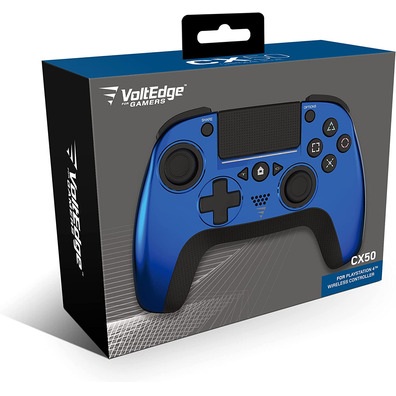 Command Voltedge Wireless Controller CX50 Chrome Blue PS4