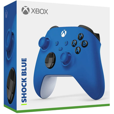 Commanding Xbox Series Shock Blue