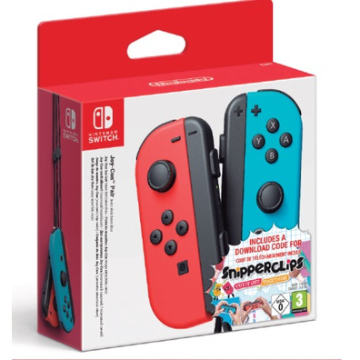 Joy-Con Set (Blue/Red) + Snipperclips
