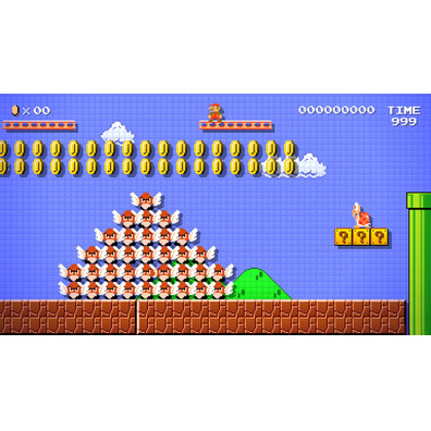 Mario Maker + Amiibo Mario 30 Aniversary