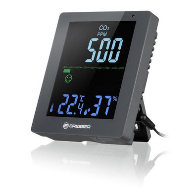 Bresser Smile Monitor Silver CO2 Meter