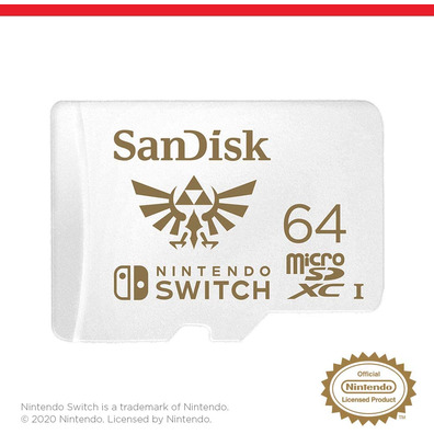 64GB Sandisk Switch MicroSDXC Memory