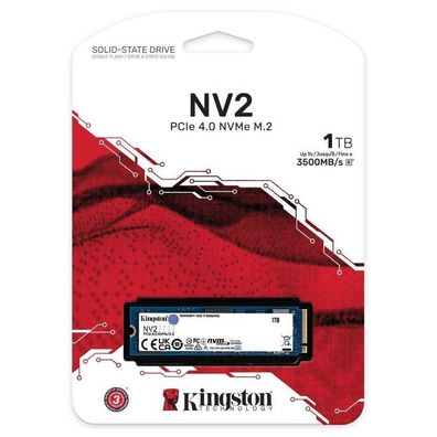 Kingston NV2 1TB/M. 2 2280 PCIe NVMe SSD Memory