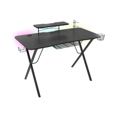 Table Gaming Genesis HOLM 300 RGB Black