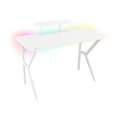 Table Gaming Genesis Holm 320 RGB White