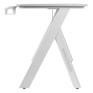 Table Gaming Mars Gaming MGD100RGB 100x60x74 cm White