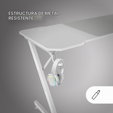 Table Mars Gaming Mgdx160w White