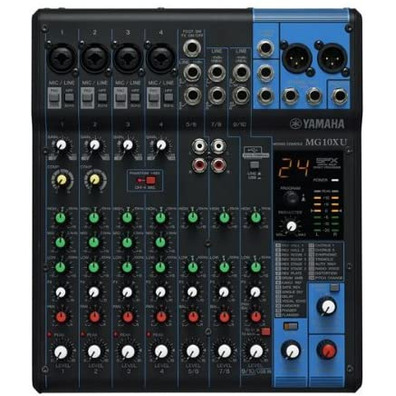 Yamaha MG10XU Mixer DJ 10 Black Channels