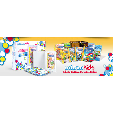 miBuk Kids 7" + Cover + 6 Books