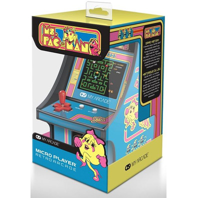 Micro Player Retro Arcade Ms Pac-Man