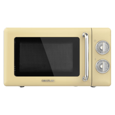 Cecotec ProClean 3110 Retro Yellow Microwave